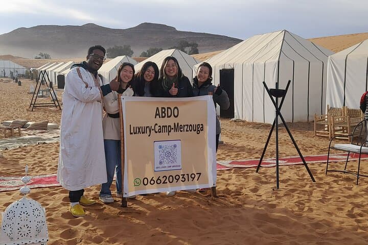 Overnight Luxury Camp in Merzouga: Sahara Sunset, Camel Ride & Sandboarding photo 5