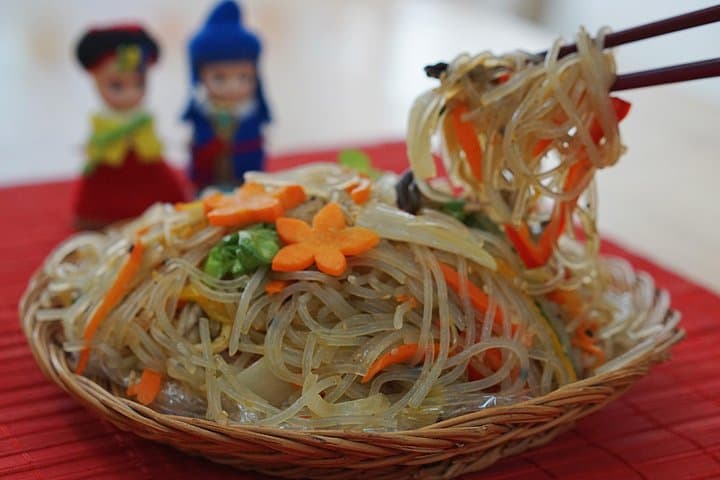 Seoul K-Food Cooking Class: Make Japchae, Mandu, Tteokbokki & Fishcake photo 2
