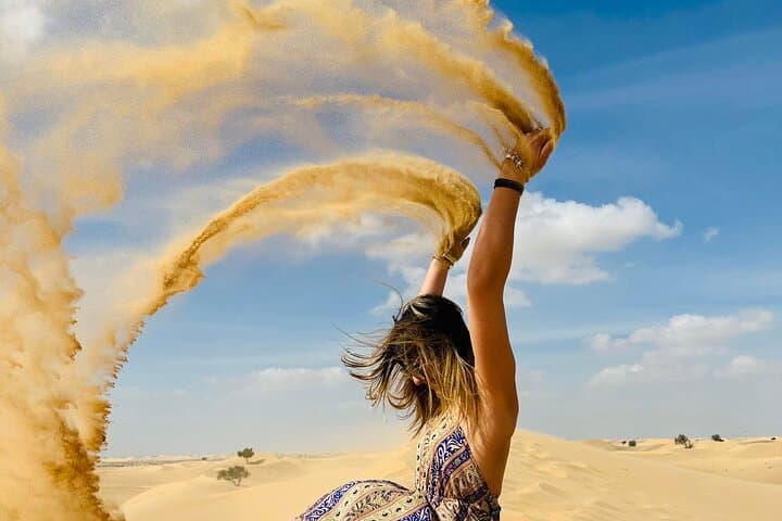 Abu Dhabi Morning Desert Safari — Dune Bashing, Camel Ride & Sandboarding photo 5