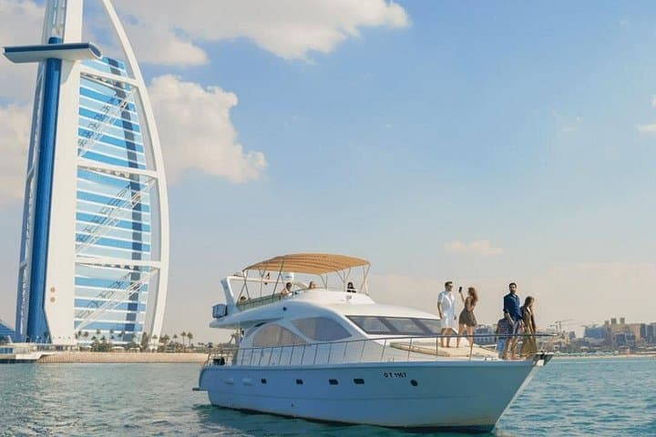 Dubai Luxury Shared Yacht Tour: 2–3 Hour Marina Cruise with BBQ or Breakfast photo 2