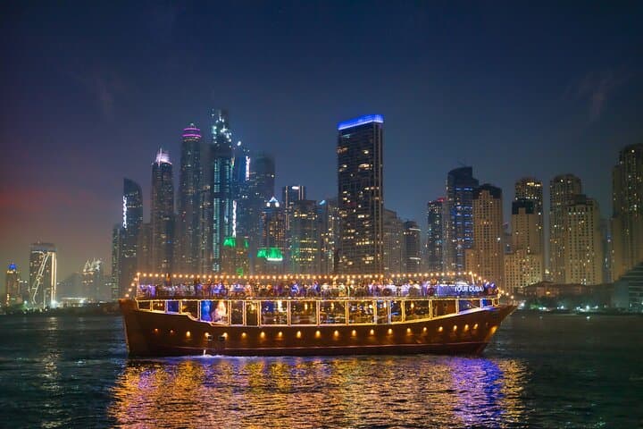 Night Lights & Arabic Flavors: Dubai Marina Luxury Dhow Dinner Cruise photo 6