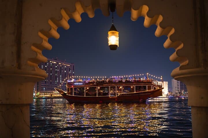Dubai Creek Royal Dinner Dhow Cruise: Evening Buffet Aboard a Traditional Dhow photo 2