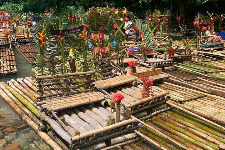 Montego Bay Bamboo Rafting & Margaritaville Hip Strip Combo: Rafting, Limestone Foot Massage and Bar Visit photo 3