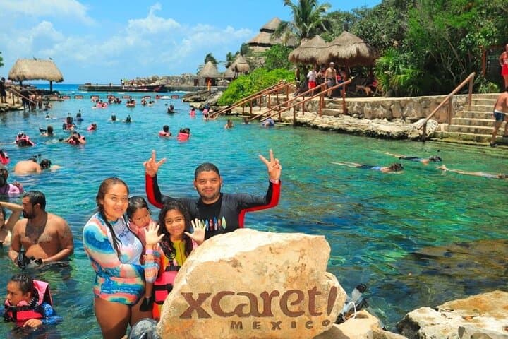 Xcaret Tour Plus from Cancun — Underground Rivers, Snorkel & Mexico Espectacular photo 2
