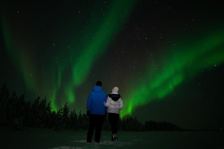 Northern Lights Reindeer Sledge Ride in Rovaniemi - Arctic Night Safari