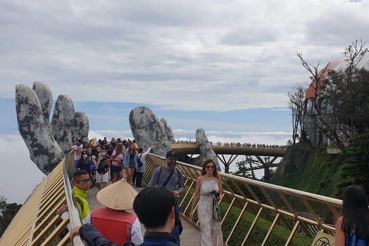 Golden Bridge & Ba Na Hills Full-Day Cable Car Trip from Da Nang & Hoi An photo 4