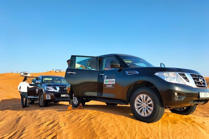 Dubai Desert Safari: Dune Bashing, Sandboarding & Camel Ride Adventure photo 2