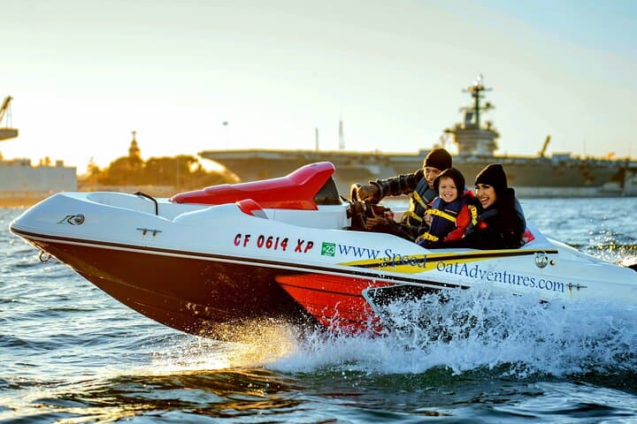 Captain Your Own Speedboat in San Diego Harbor — Drive an F13 Mini