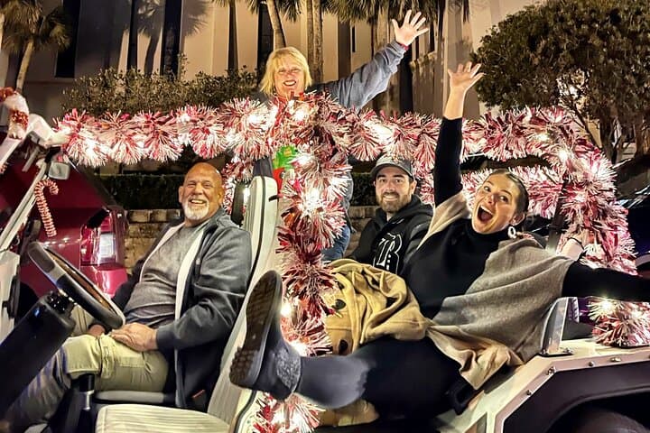 St. Augustine Nights of Lights Private Moke Photo Tour