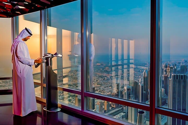Burj Khalifa Lounge Access: VIP Views from Levels 152–154 photo 4