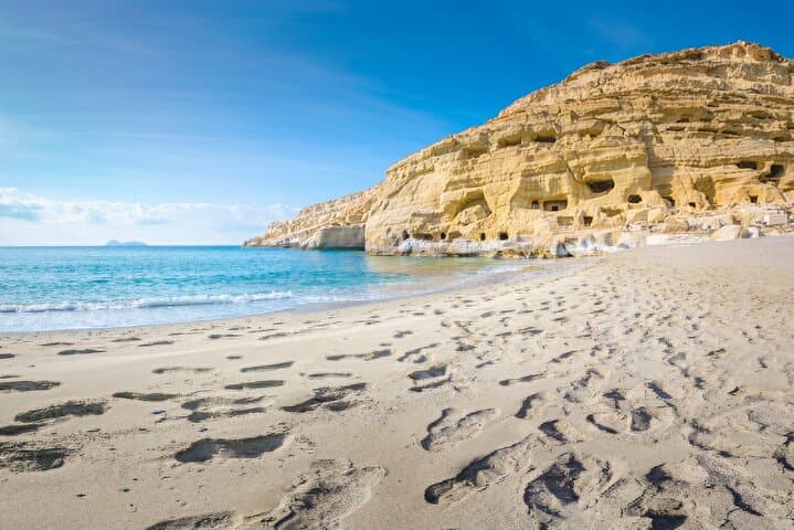 Matala Hippie Beach and Caves: Half-Day Trip From Heraklion photo 2