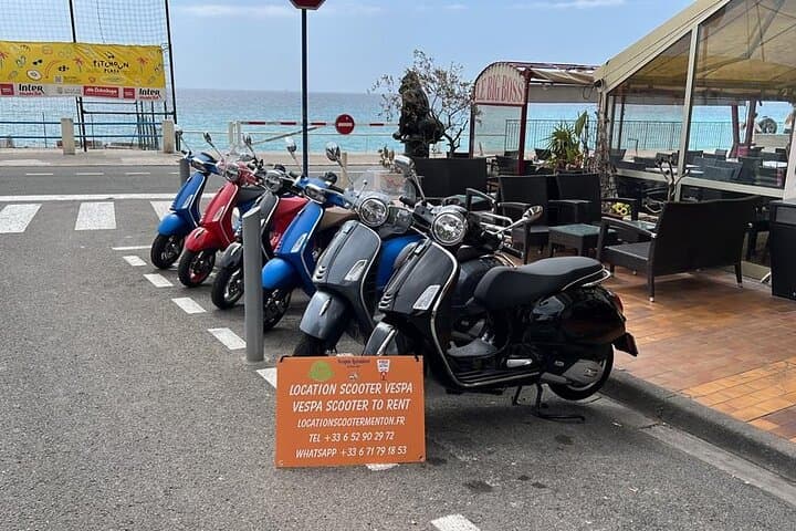 Ride a Vespa on the French Riviera: Menton to Monaco Scooter Rental
