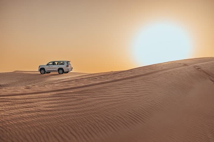 Private Sunset Desert Safari in Dubai — Dune Bashing, Sandboarding & BBQ under the Stars photo 3