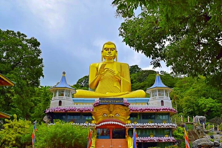 3-Day Sigiriya, Dambulla & Kandy Private Tour — Sigiriya Rock, Cave Temples, Safari and Tea Country