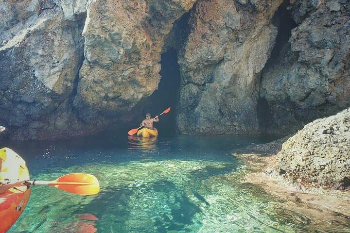 Kayak and Snorkel the Cliffs of Maro-Cerro Gordo: Nerja Coastal Excursion photo 4