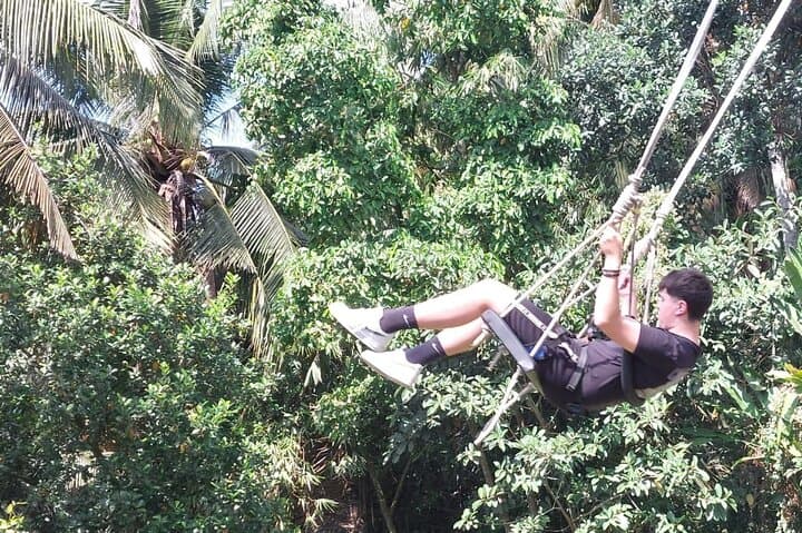 Private Ubud Bali Swing and Ayung River Rafting Full-Day Tour photo 2