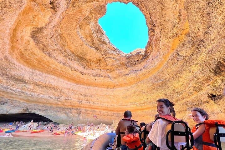 Benagil Caves and Praia da Marinha Boat Tour: Benagil Cave Algarve