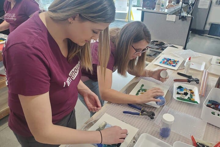Break It and Make It: Glass Fusing Workshop in Everett — Make a Fused Glass Bowl