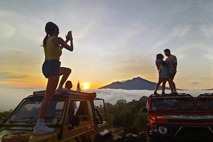 Mount Batur Sunrise Jeep Tour with Tibumana Waterfall & Coffee Tasting photo 1