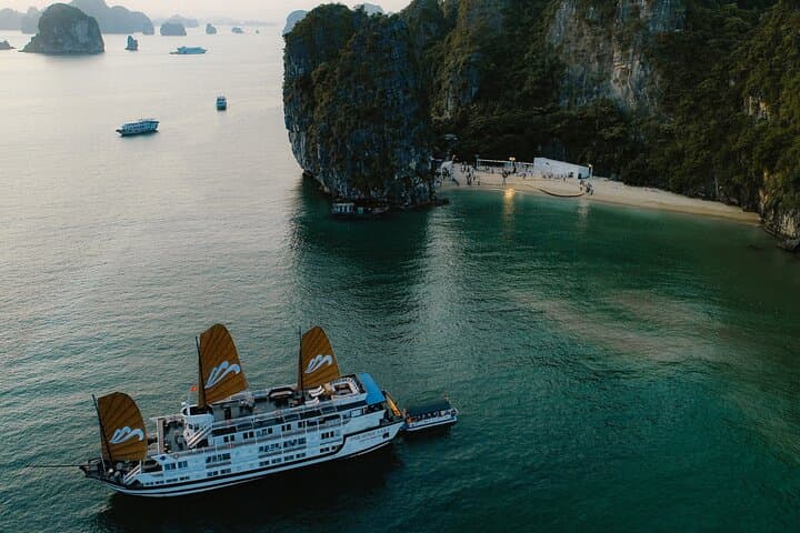 Paradise Elegance: 2-Day Luxury Cruise Through Halong & Lan Ha Bays photo 2