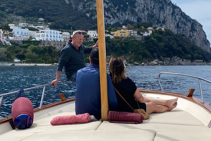 Capri Private Gozzo Tour to the Blue Grotto: 3-Hour Coastal Cruise photo 5
