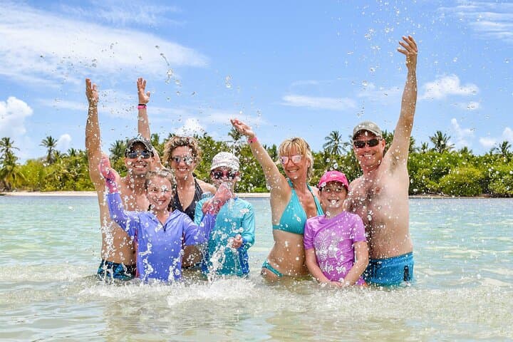 Punta Cana Family Catamaran Snorkel Cruise to Natural Pool