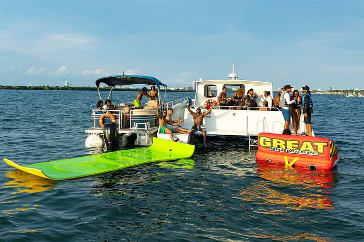 Miami Jet Ski & Party Platform: 3-Hour Biscayne Bay Water Experience