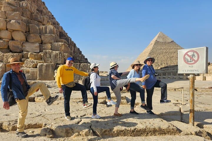Giza Pyramids Private Tour: Inside the Pyramids, Sphinx, Camel Ride & Traditional Lunch photo 4