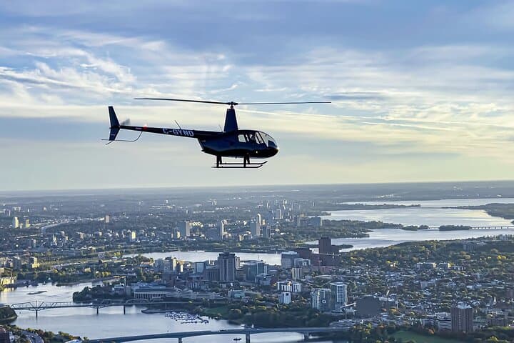 Helicopter Pilot for a Day in Gatineau‑Ottawa — Intro Flight in a Robinson R44 photo 2