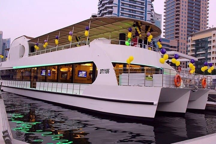 Dubai Marina Luxury Catamaran Dinner Cruise with Private Transfer photo 6