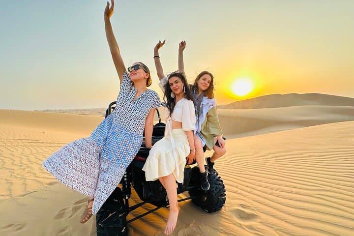 Abu Dhabi Evening Desert Safari: Dune Bashing, Camel Rides & BBQ Buffet photo 6