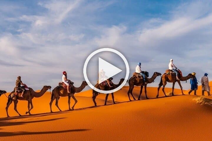 Overnight Camel Trekking in Merzouga: Erg Chebbi Desert Camp Experience