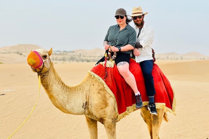 Abu Dhabi Evening Desert Safari: Dune Bashing, Camel Rides & BBQ Buffet photo 3