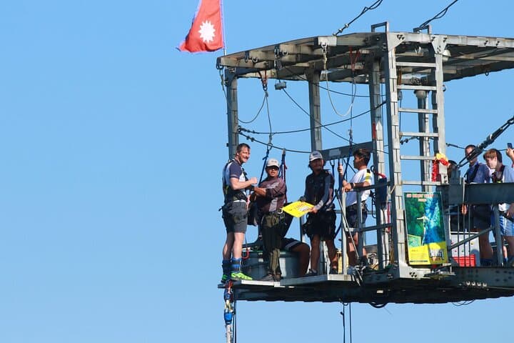 Private Bungee Jump Adventure in Pokhara's River Gorge photo 2