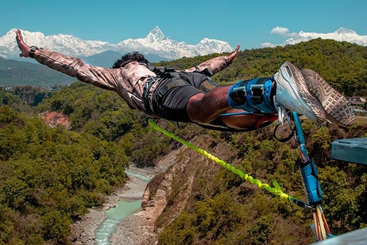 Private Bungee Jump Adventure in Pokhara's River Gorge photo 3