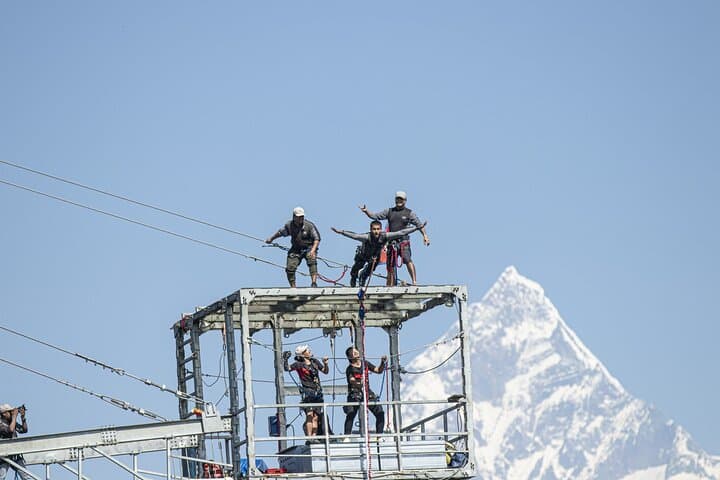 Private Bungee Jump Adventure in Pokhara's River Gorge photo 4