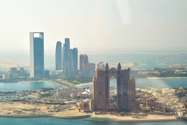 Abu Dhabi Helicopter Tour: 17-Minute Flight Over Corniche, Emirates Palace & Grand Mosque photo 2