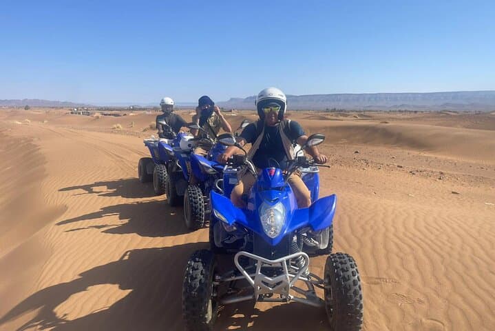Zagora Quad Excursion: 1-Hour Dune & Oasis Quad Ride in Southern Morocco
