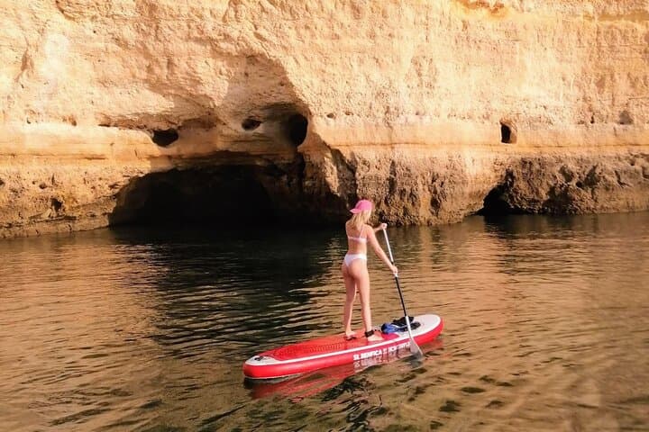Paddle Praia do Alemão: 2-Hour Private SUP Tour through Alvor’s Limestone Walls photo 2