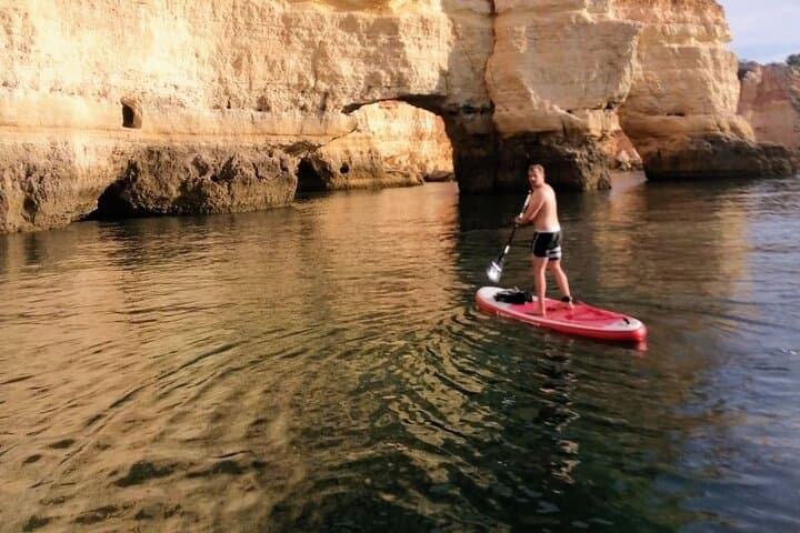 Paddle Praia do Alemão: 2-Hour Private SUP Tour through Alvor’s Limestone Walls photo 4