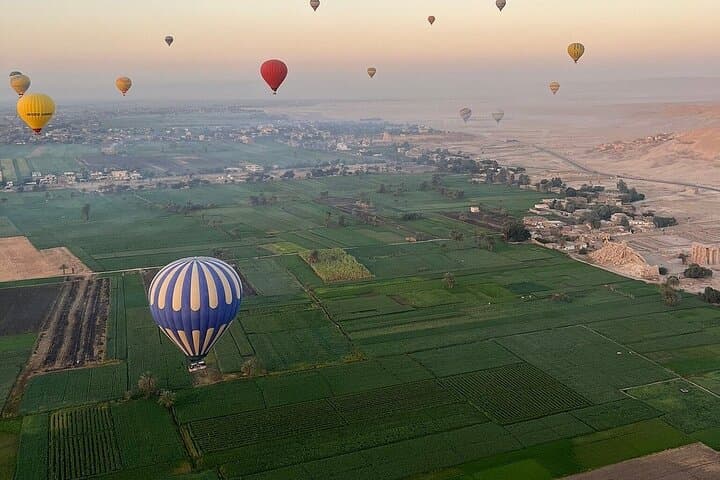 Luxor Sunrise Hot Air Balloon Over Ancient Thebes photo 4