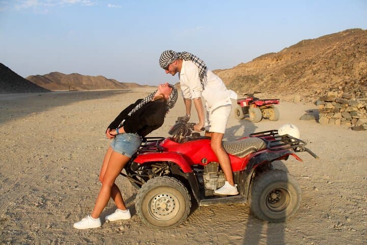 Hurghada Desert Safari: Quad Biking, Camel Ride & Bedouin Evening