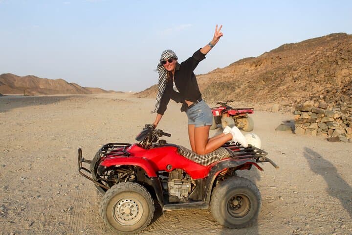 Hurghada Desert Safari: Quad Biking, Camel Ride & Bedouin Evening photo 2