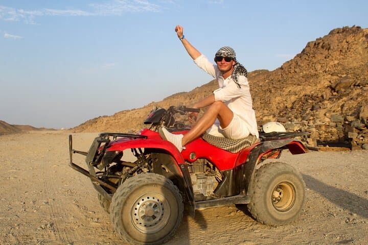 Hurghada Desert Safari: Quad Biking, Camel Ride & Bedouin Evening photo 3