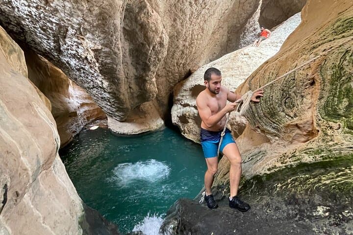Wadi Shab Day Adventure from Muscat: Hike, Swim, and the Bimmah Sinkhole