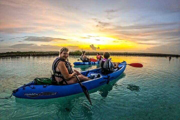 Bacalar Sunrise Kayak Tour: Paddle the Lagoon’s Pirate Channel and Mangroves photo 2