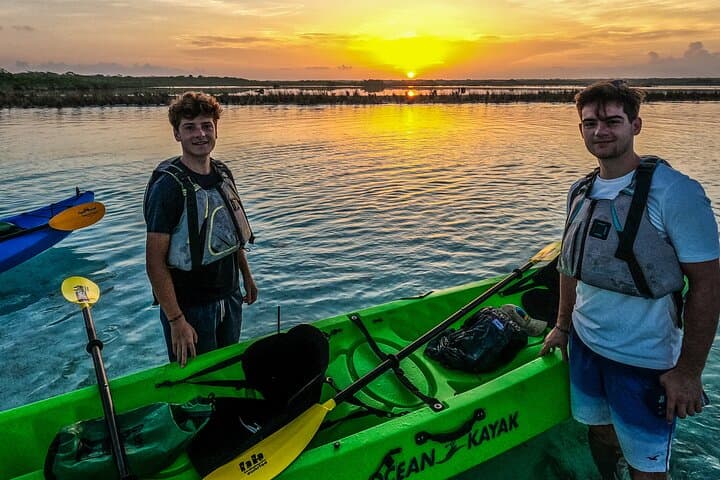 Bacalar Sunrise Kayak Tour: Paddle the Lagoon’s Pirate Channel and Mangroves photo 5