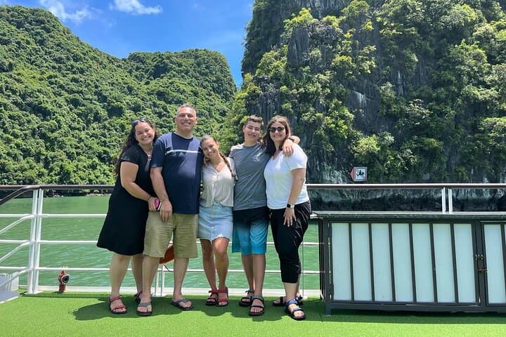 Halong Bay Light Cruise: One-Day Trip to Surprising Cave & Titov Island photo 2