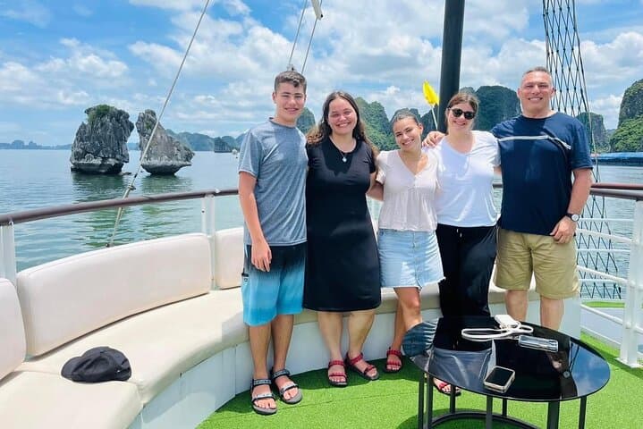 Halong Bay Light Cruise: One-Day Trip to Surprising Cave & Titov Island photo 3