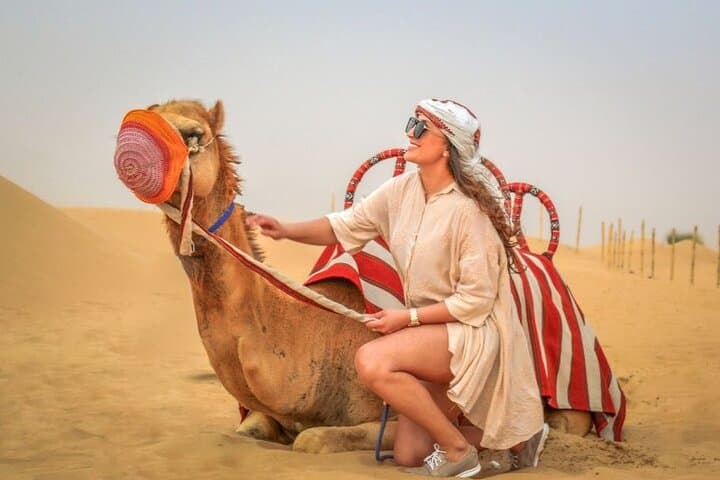 Dubai Red Dunes Desert Safari: Dune Bashing, Camel Ride & BBQ Under the Stars photo 6